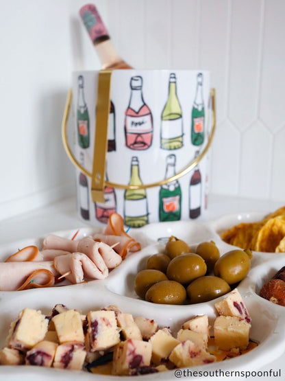Mud Pie-Sectioned Charcuterie Platter