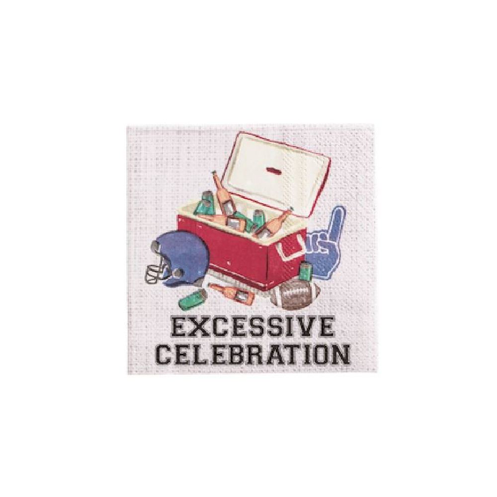 Mud Pie Tailgate Napkins 5-Inch