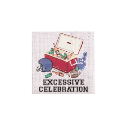 Mud Pie Tailgate Napkins 5-Inch