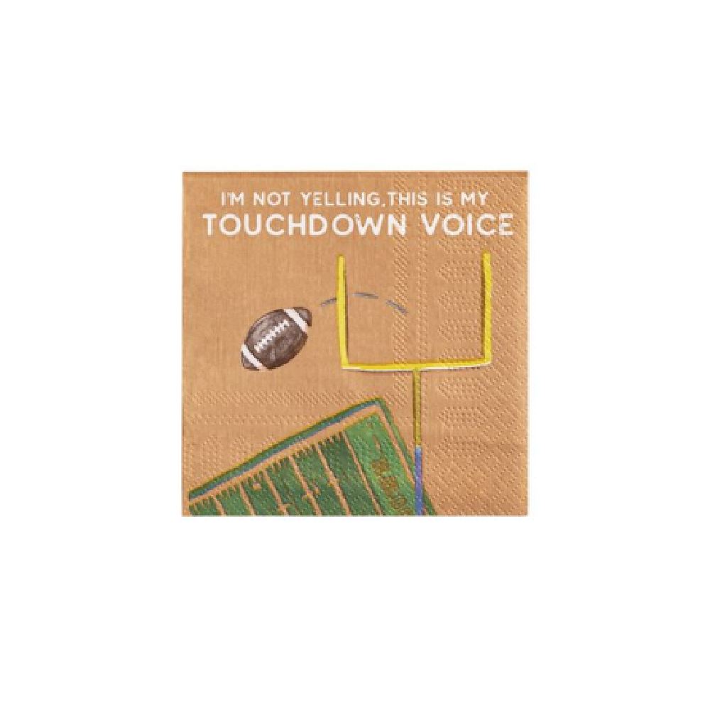Mud Pie Tailgate Napkins 5-Inch