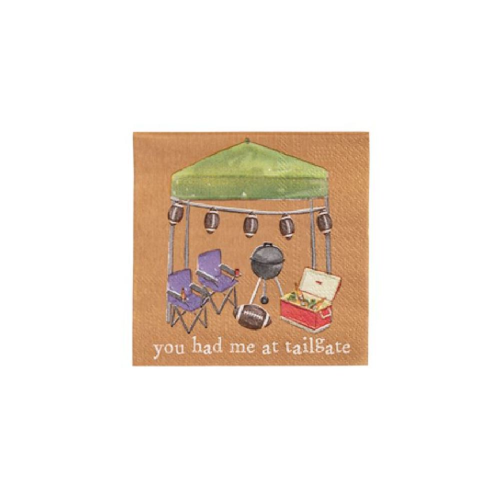 Mud Pie Tailgate Napkins 5-Inch