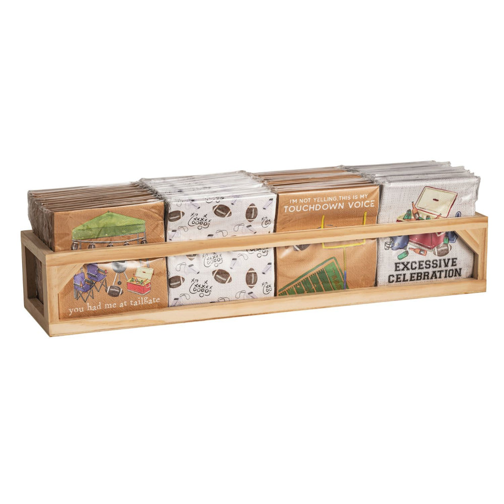 Mud Pie Tailgate Napkins 5-Inch