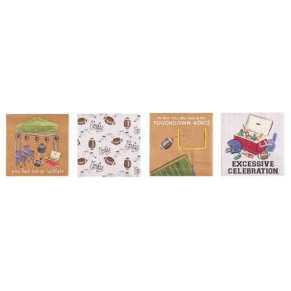 Mud Pie Tailgate Napkins 5-Inch