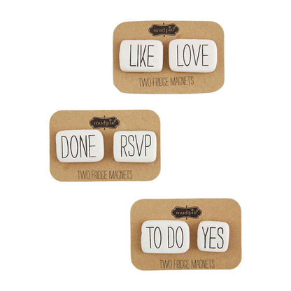Mud Pie-BISTRO FRIDGE MAGNET JAR