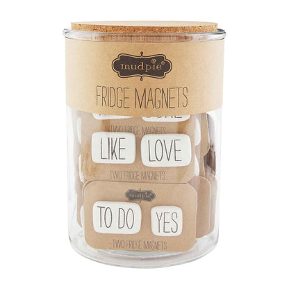 Mud Pie-BISTRO FRIDGE MAGNET JAR