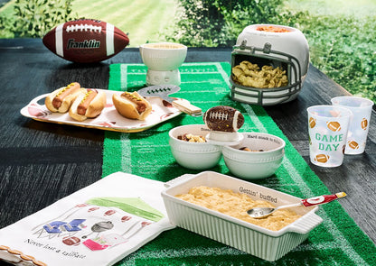Mud Pie-Football Helmet Chip & Dip