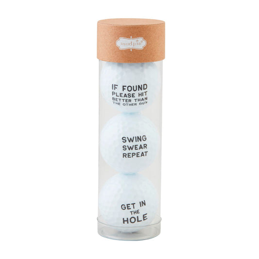 Mud Pie-Golf Ball Set