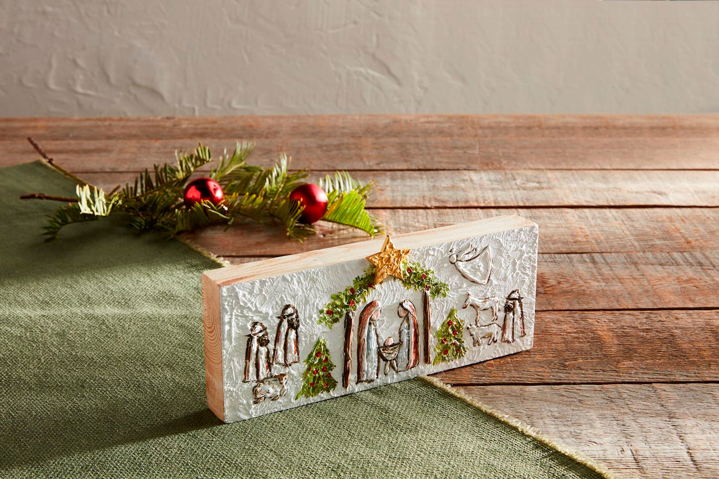 Mup Pie-Nativity Plaque