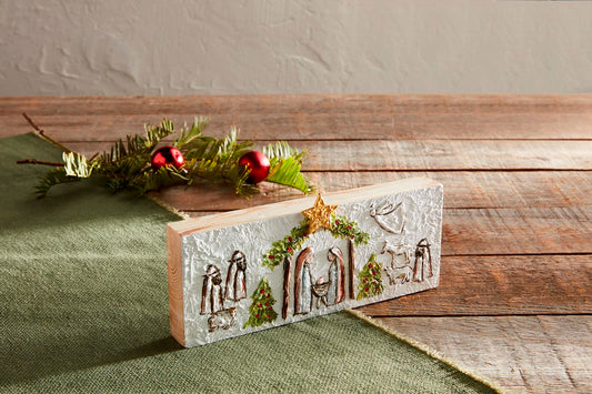 Mup Pie-Nativity Plaque