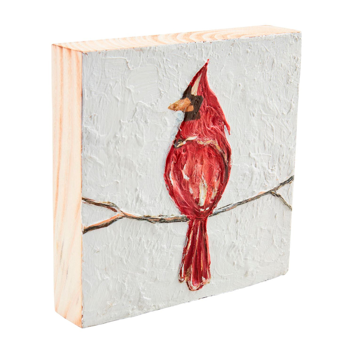 Mud Pie-Cardinal Plaque