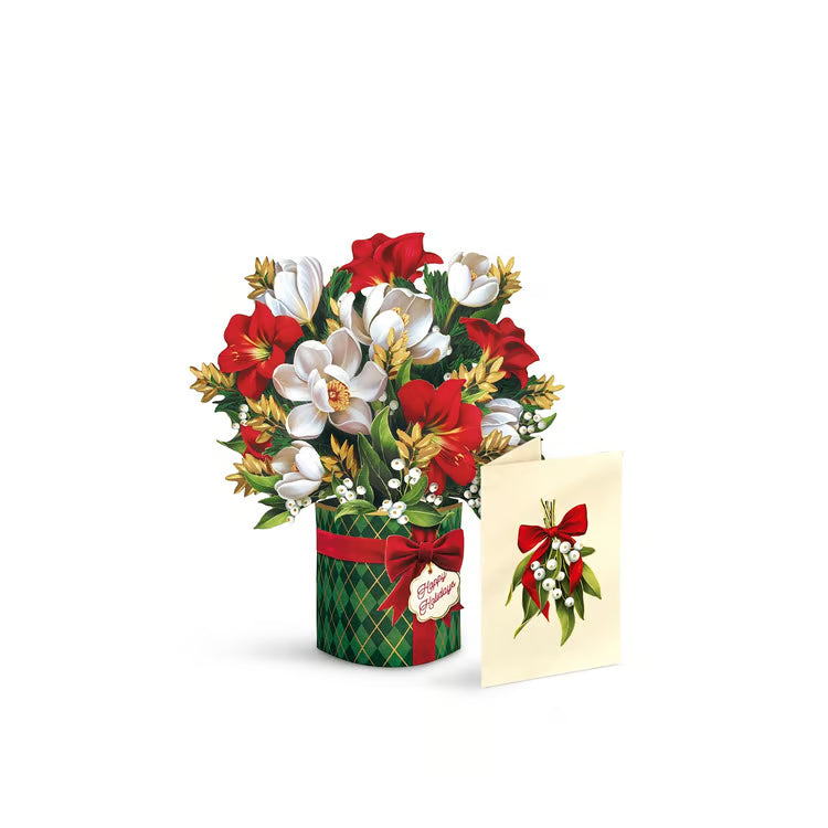 Fresh Cut Paper Mini Bouquet Pop-Up Cards