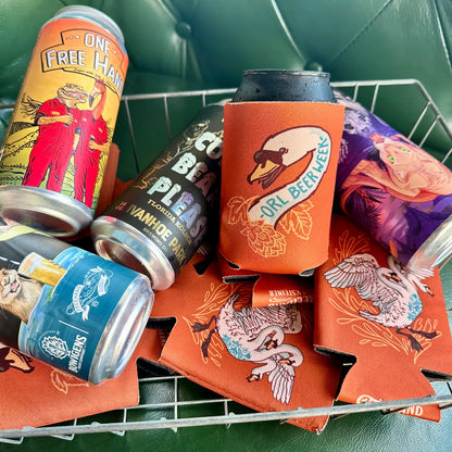 Freehand Swan Koozie (Orl Beer Week Collab)