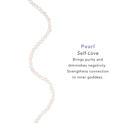 Lotus & Luna - Self Love Pearl 4mm Healing Bracelet