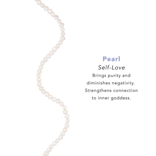 Lotus & Luna - Self Love Pearl 4mm Healing Bracelet