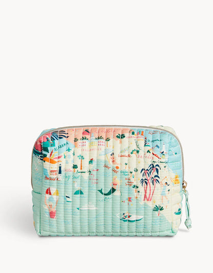 Spartina 449 - Florida Quilted Cosmetic Bag