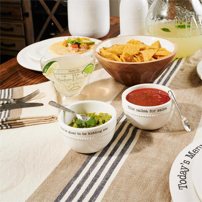 Mud Pie-Salsa & Guac Dip Set