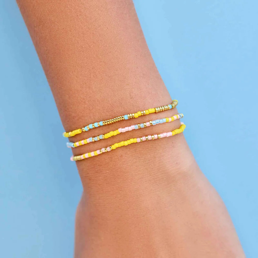 Pure Vida - SUNSET BEACH STRETCH BRACELET SET OF 3