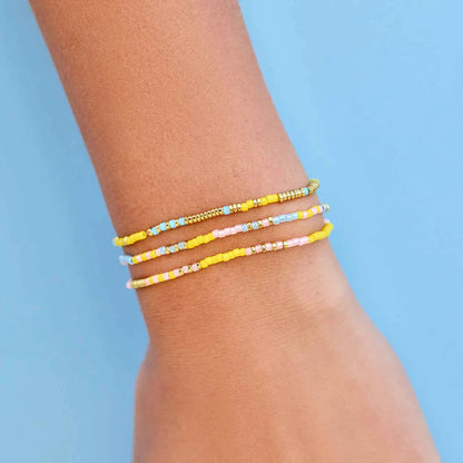 Pure Vida - SUNSET BEACH STRETCH BRACELET SET OF 3