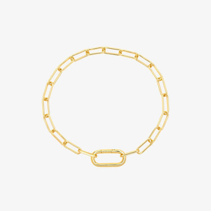 Harper Oval Chain Bracelet