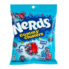 NERDS CLUSTERS 5 OZ PEG BAG
