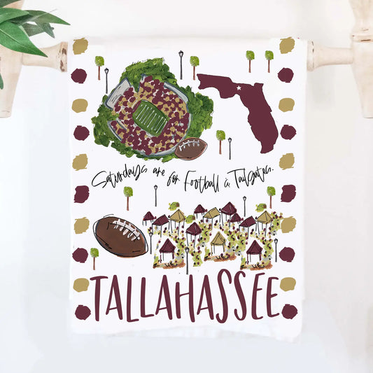 Tallahassee, Fl Tea Towel