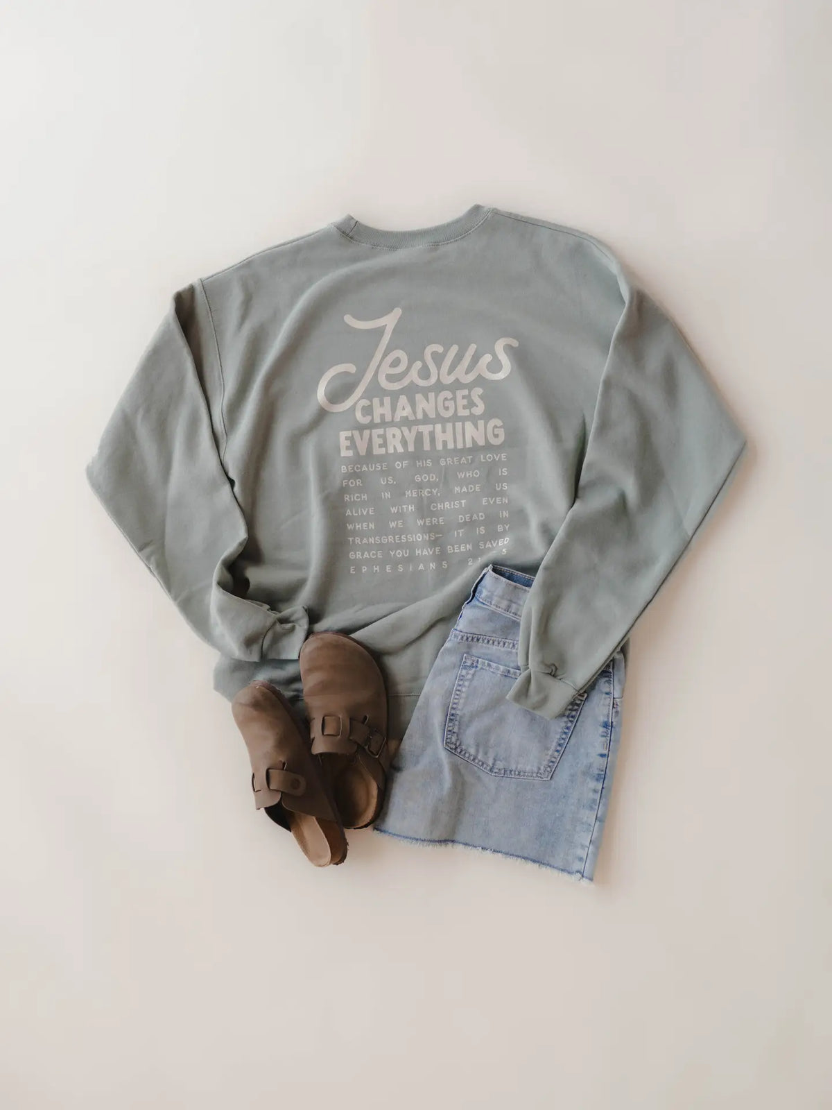 Jesus Changes Everything Pullover | Christian Pullover