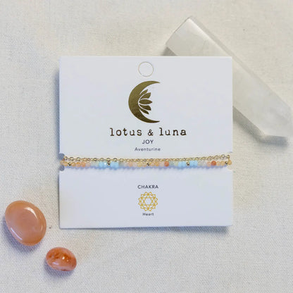 Lotus & Luna - 2mm Layered Healing Bracelet