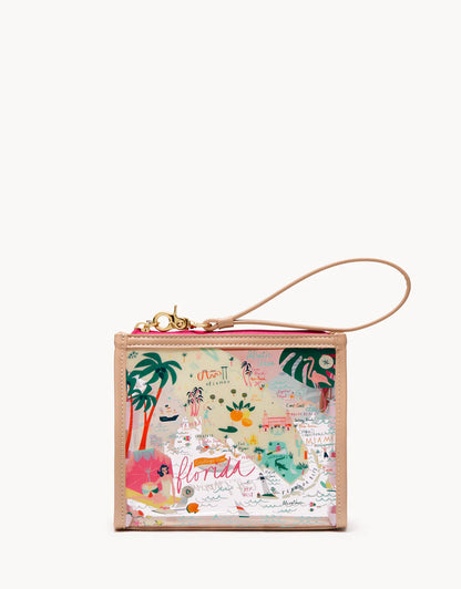 Spartina 449 - Florida Clear Beach Wristlet