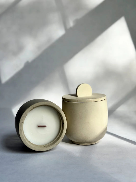 Rich - Concrete Candle Jar - 8.5oz