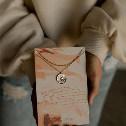 Hope Returns| Christian Necklace| Gift |Lamentations 3:21-24