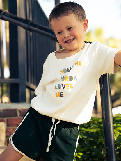 Someone in Florida Cotton Toddler T-shirt