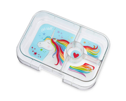Leakproof Sandwich Friendly Bento Box - Yumbox Malibu Purple