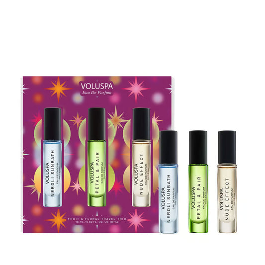 Voluspa-Holiday Fresh and Floral 6ml Trio