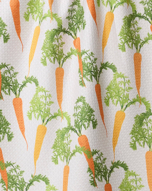 Happy Carrots Tea Towel