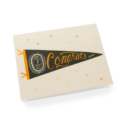Congrats Pennant Card