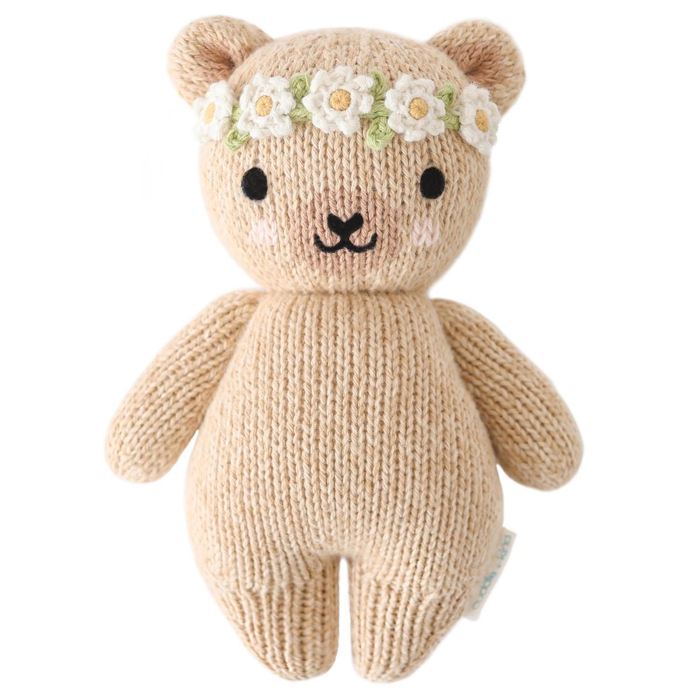 Baby honey bear (ivory floral)
