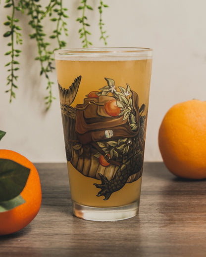 Freehand Freddie Pint Glass