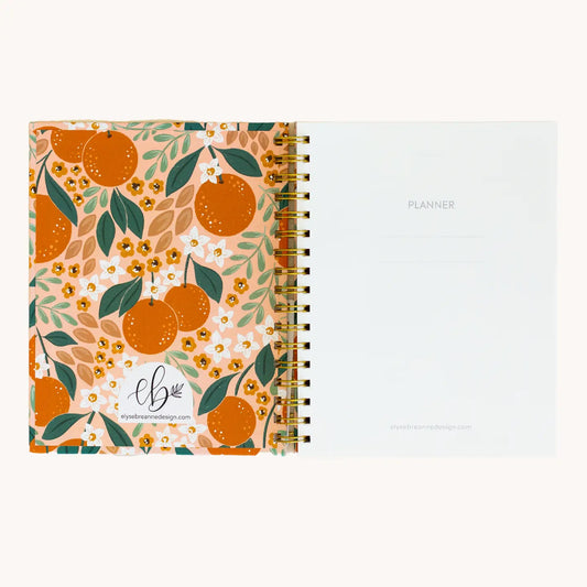 Oranges Undated Planner