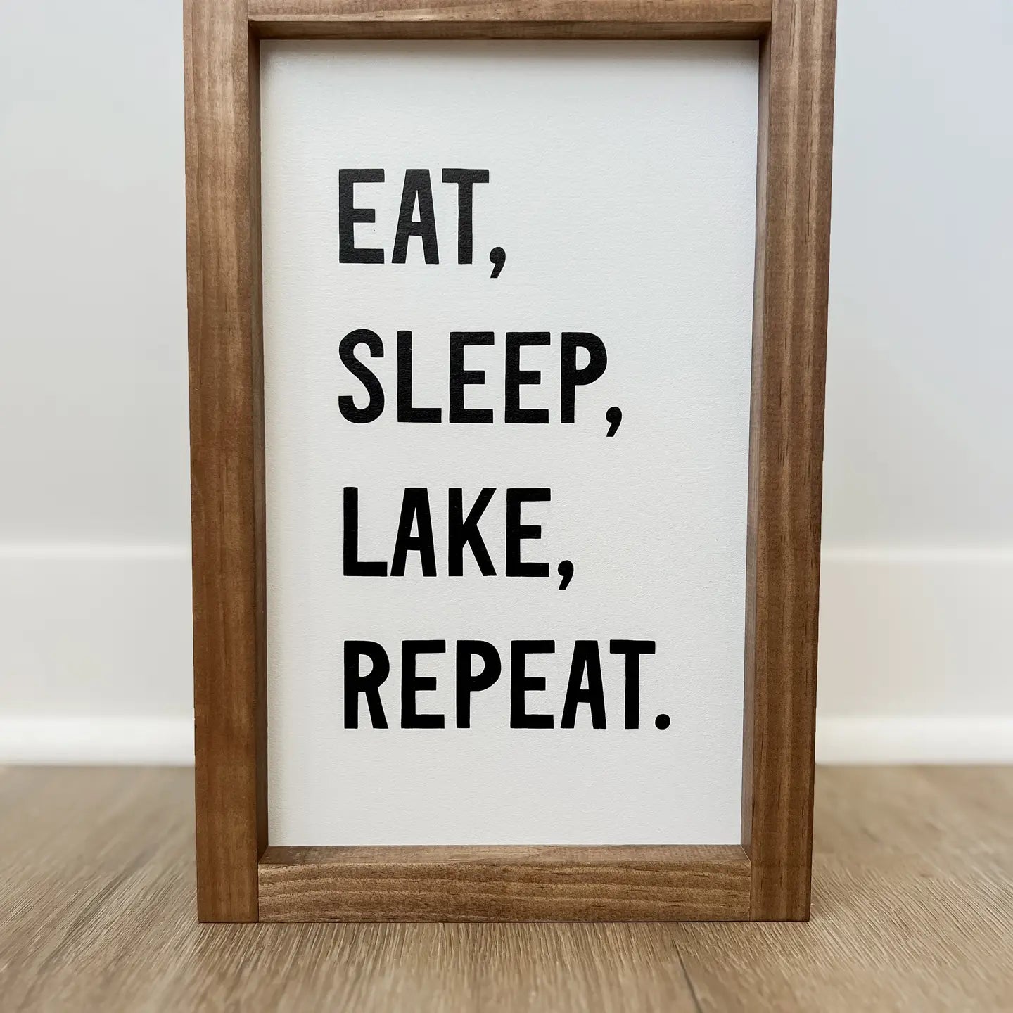 Eat, Sleep, Lake, Repeat | Summer Wall Decor, Summer Home