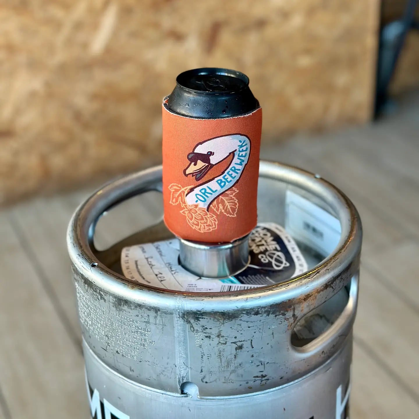 Freehand Swan Koozie (Orl Beer Week Collab)