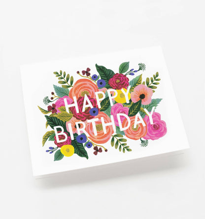 Juliet Rose Birthday Card