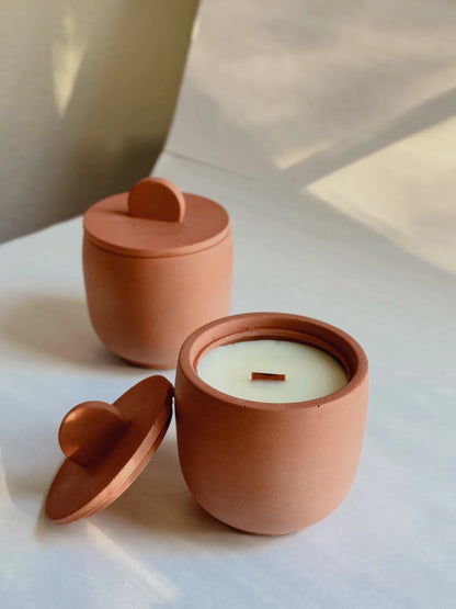 Warm - Concrete Candle Jar - 8.5oz