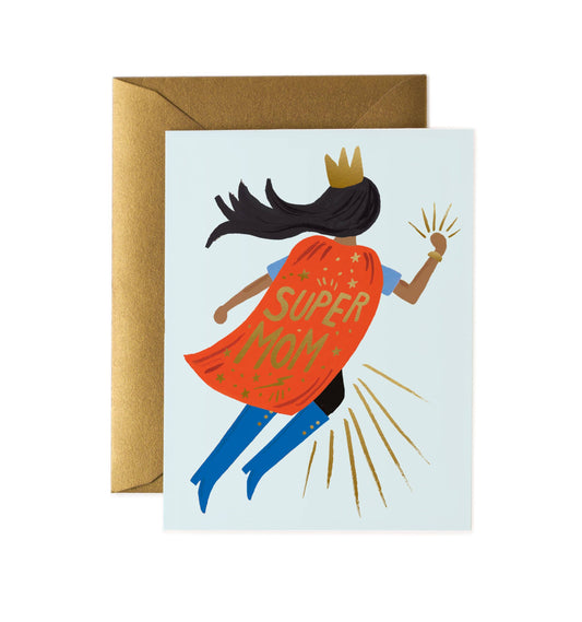 Soaring Super Mom Mother's Day Card