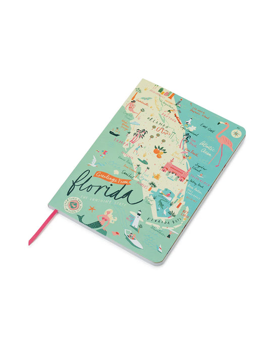 Spartina 449 - Ruled Notebook Florida 5x7