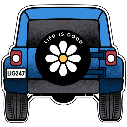 WANDER 4X4 SMALL DIE CUT DECAL