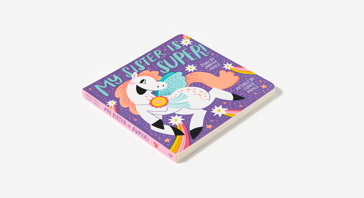 Hello!Lucky My Sister Is Super! Board Book