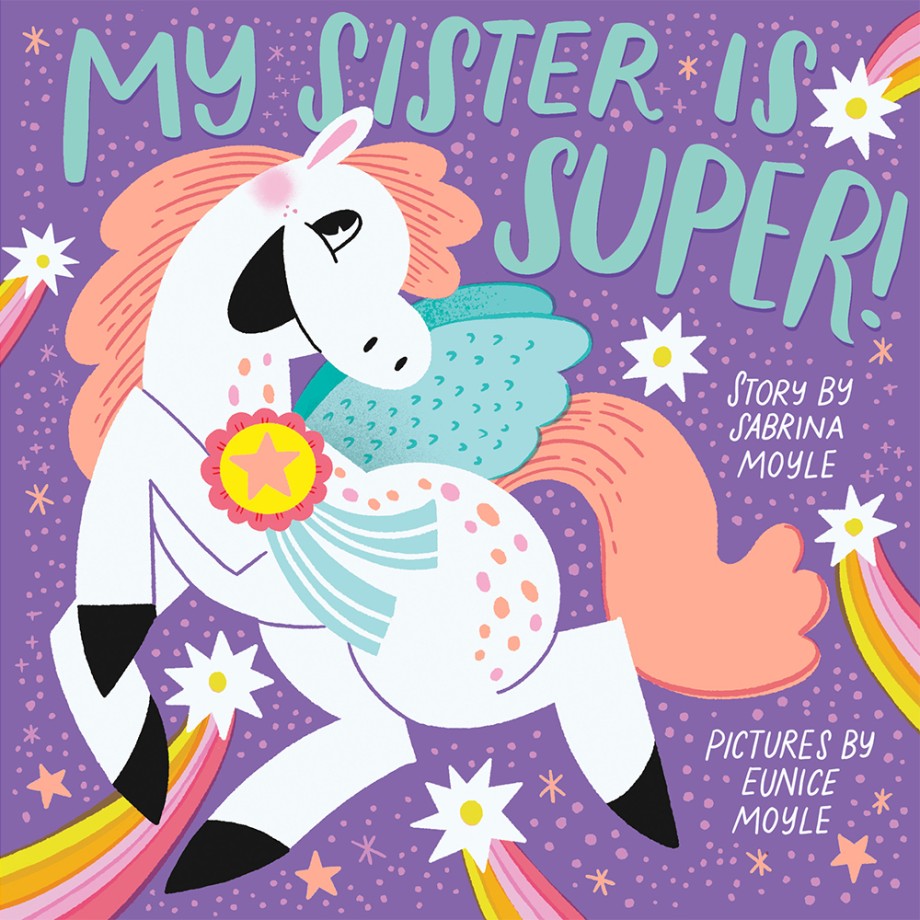 Hello!Lucky My Sister Is Super! Board Book