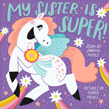 Hello!Lucky My Sister Is Super! Board Book