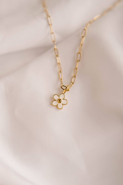 Consider The Wildflowers Charm Necklace I Christian Jewelry