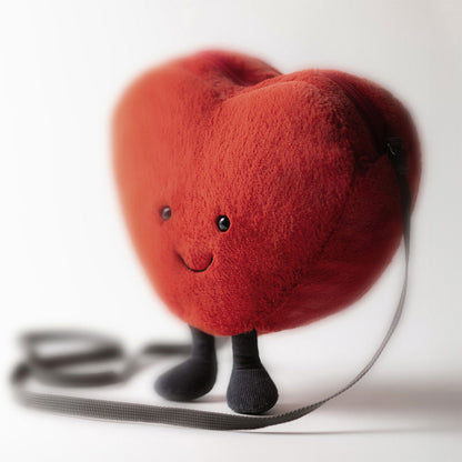 Amuseables Red Heart Bag